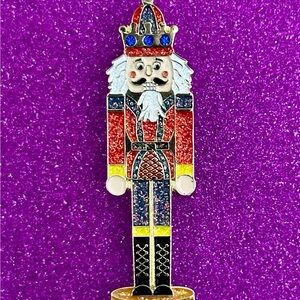 Colorful Nutcracker Brooch